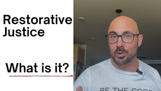 Restorative justice as a day job