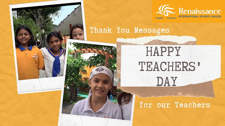 Thank You Messages for Our Teachers - HAPPY TEACHERS' DAY