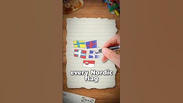 Can I Draw EVERY Nordic Flag From Memory?
