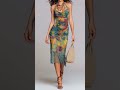 Bohemian Tie-Dye Mesh Midi Dress | How to Style This Boho Halter Dress for Summer #fashion #style
