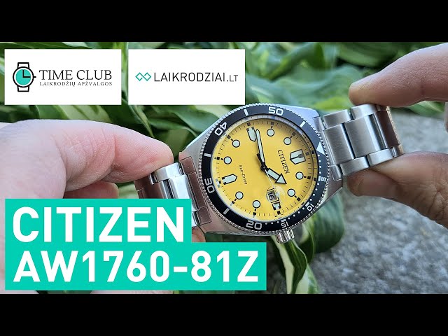 Citizen Eco-Drive AW1760-81Z | Laikrodžio apžvalga (watch review) x Gedmis  Laguna - YouTube