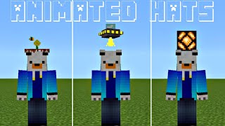 Minecraft: ANIMATED HATS [Mod/Addon] screenshot 2