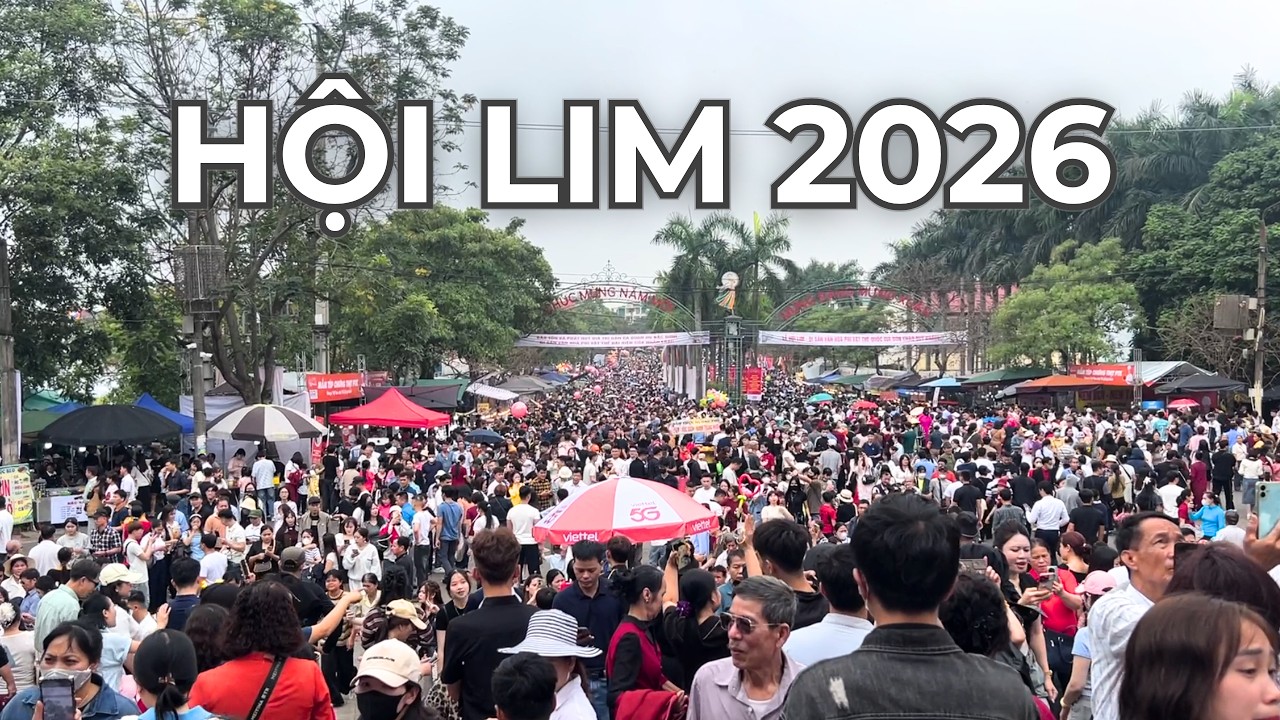 Hội Lim Bắc Ninh 2026 | Biển Người đổ về trẩy hội