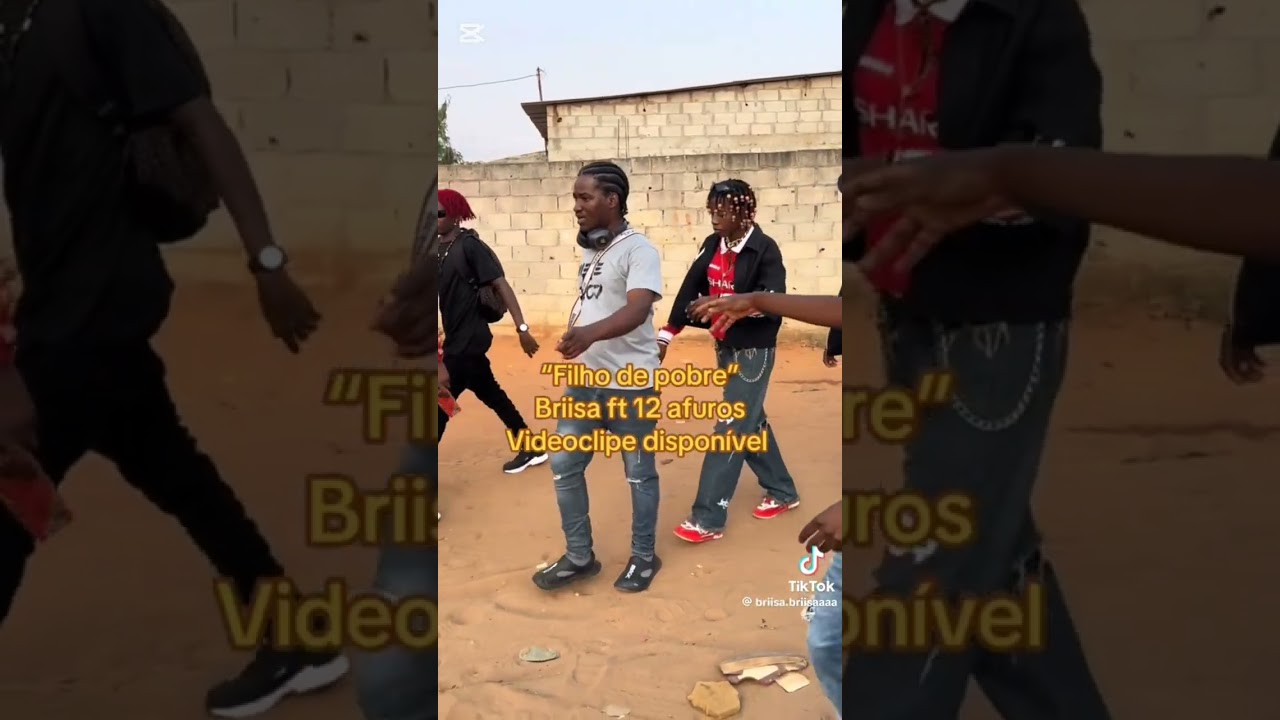 Vlog 1 # Bastidores do vídeo de Briisa Feat 12 Furos 🇦🇴