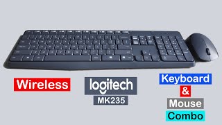 Logitech MK235 Wireless Keyboard And Mouse Combo With a Single Receiver #keyboard #wireless