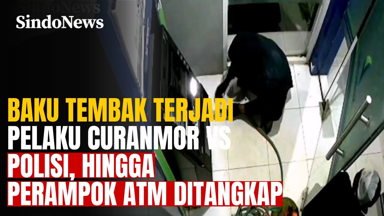 Dua Kasus Kriminal Terungkap: Curanmor Melawan, Perampok ATM Tertangkap | Sindo Trending
