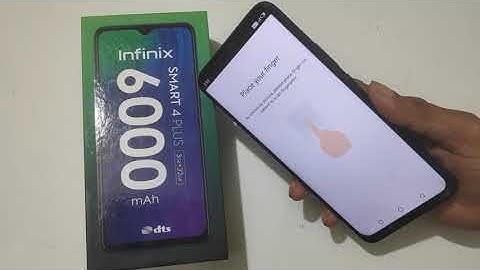 How to set fingerprint lock in infinix smart 4 Plus mobile phone fingerprint lock set kaise kare