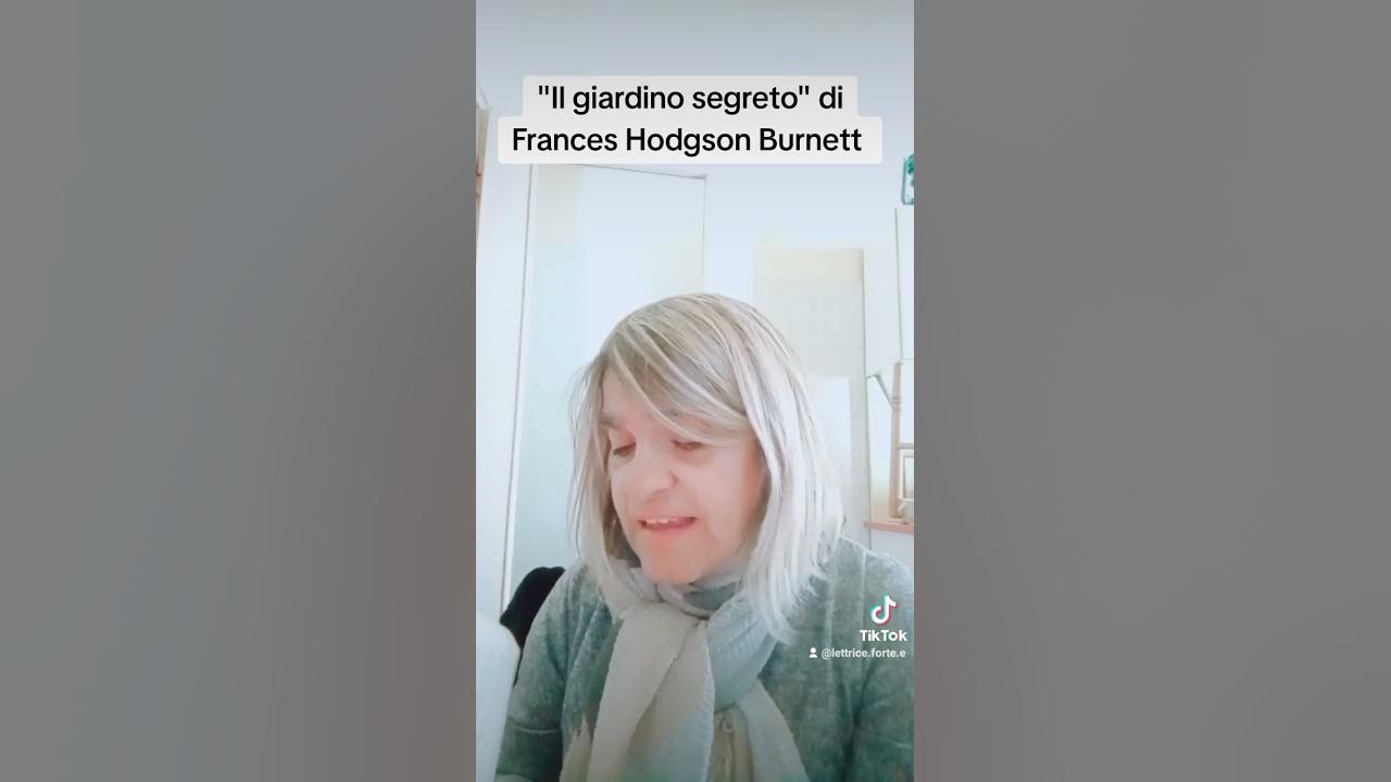Frances Hodgson Burnett Il Giardino Segreto "Il giardino segreto" dì Frances Hodgson Burnett - YouTube