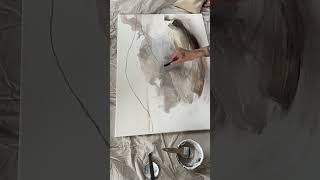 Working On Details Pouring Paint Modern Art Colors Instagram Mary Wicijowska