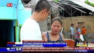 Puluhan Rumah Prostitusi di Jalur Pantura Indramayu Dibongkar