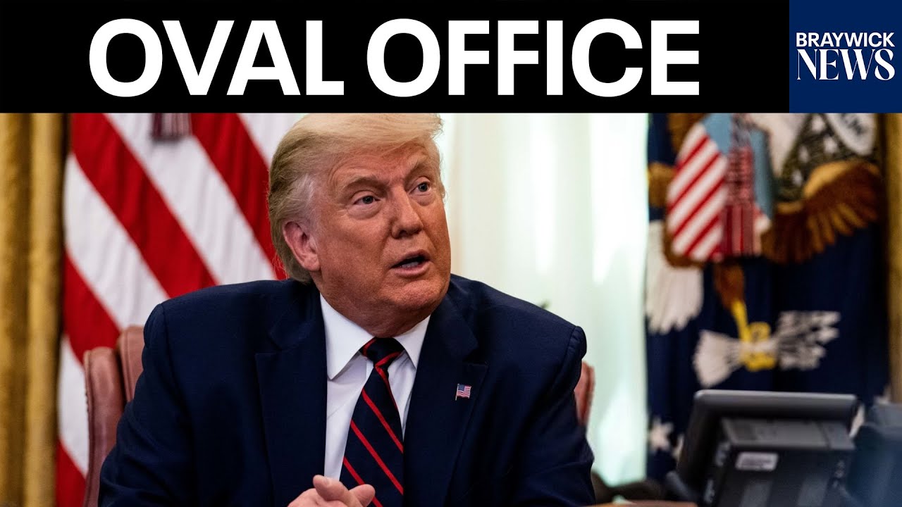 LIVE: Trump Participates In Signing Ceremony In The Oval Office