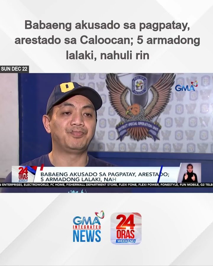 Babaeng akusado sa pagpatay, arestado sa Caloocan; 5 armadong lalaki, nahuli rin | 24 Oras Weekend