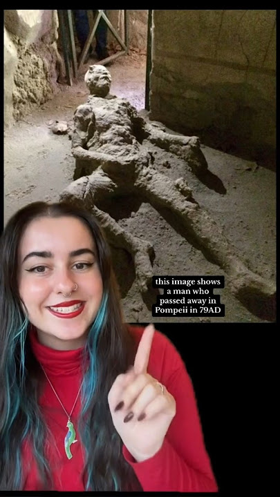 The truth behind the Pompeii man #pompeii #roman  #history #archaeology