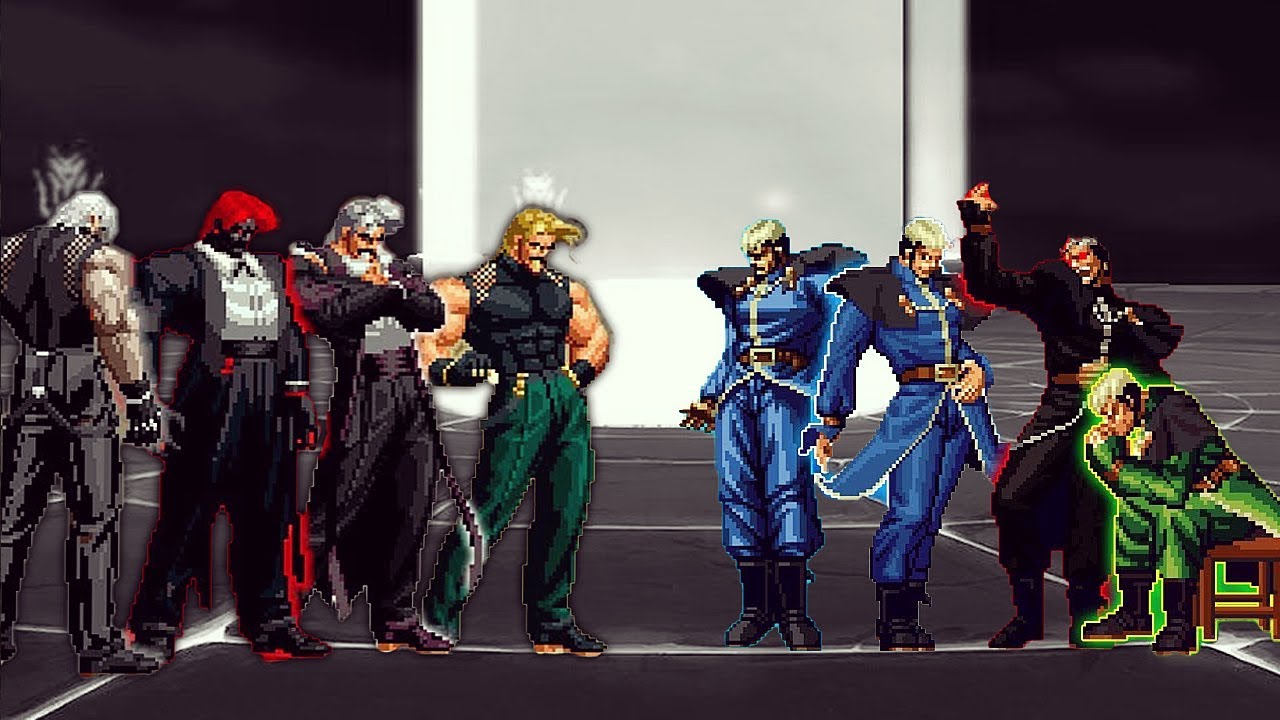 [KOF Mugen] Rugal Team VS Goenitz Team - YouTube