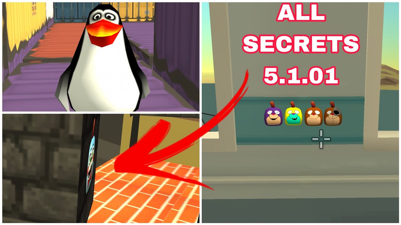 😱 ALL SECRETS IN CHICKEN GUN UPDATE 5.1.01