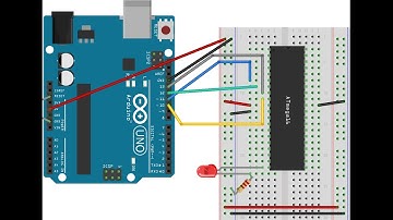 Programming AVR(ATMega32A) using Arduino as Programmer|Informer