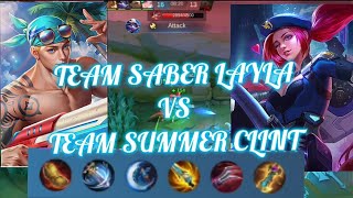 Team Saber Layla Vs Team Summer Clint