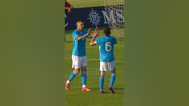#GAETANO super 🤩 Che gol con inserimento in Napoli-Anaune ⚽️