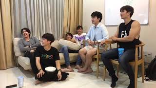 นักแสดงจากซีรีส์ #2moons2 Reaction #2moons2ep10 [LIVE FB] 1/2 #J9 #mingkit #จุงนาย #มิ่งคิท
