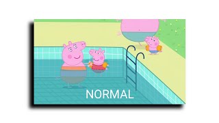 George is afraid to swim//fun clips effects