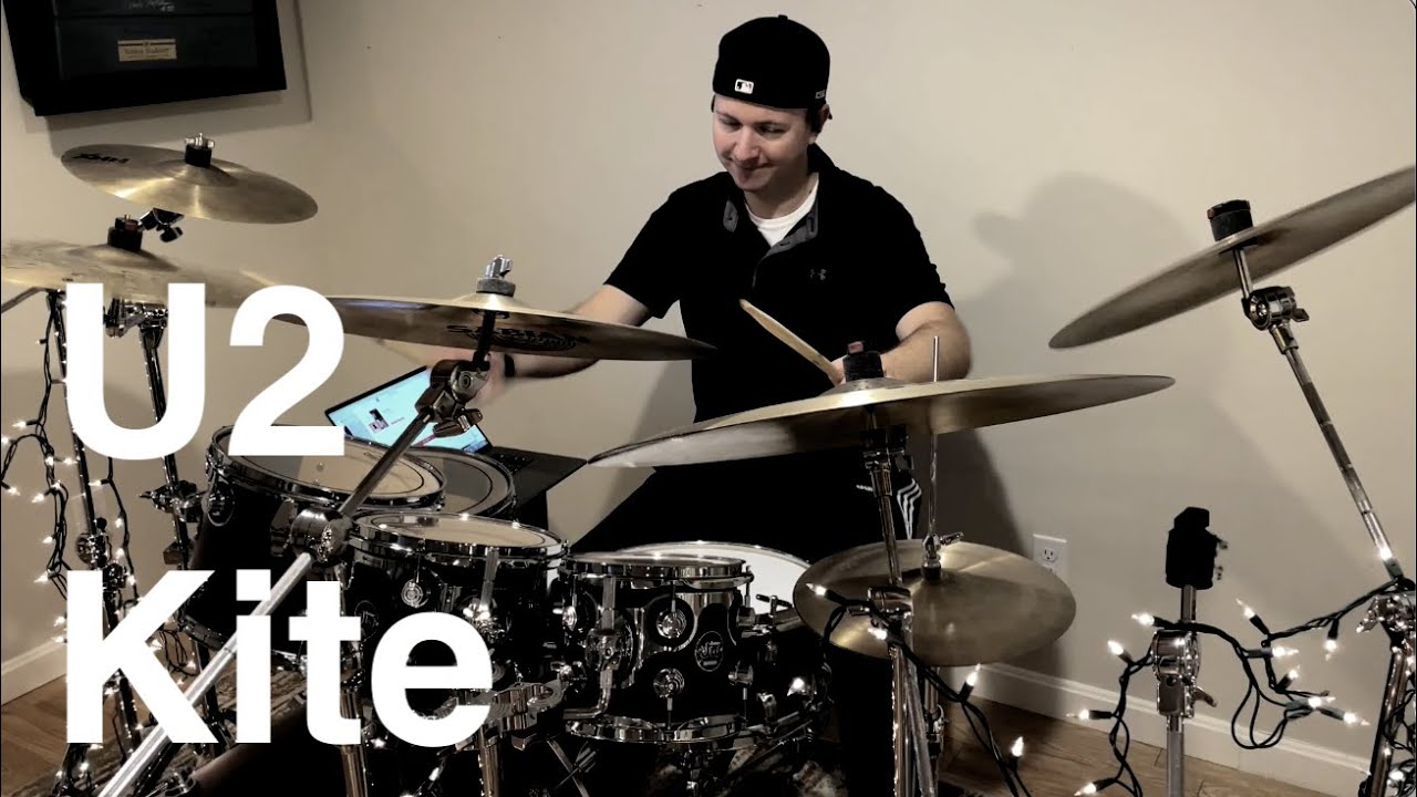 U2 Kite Drum Cover YouTube