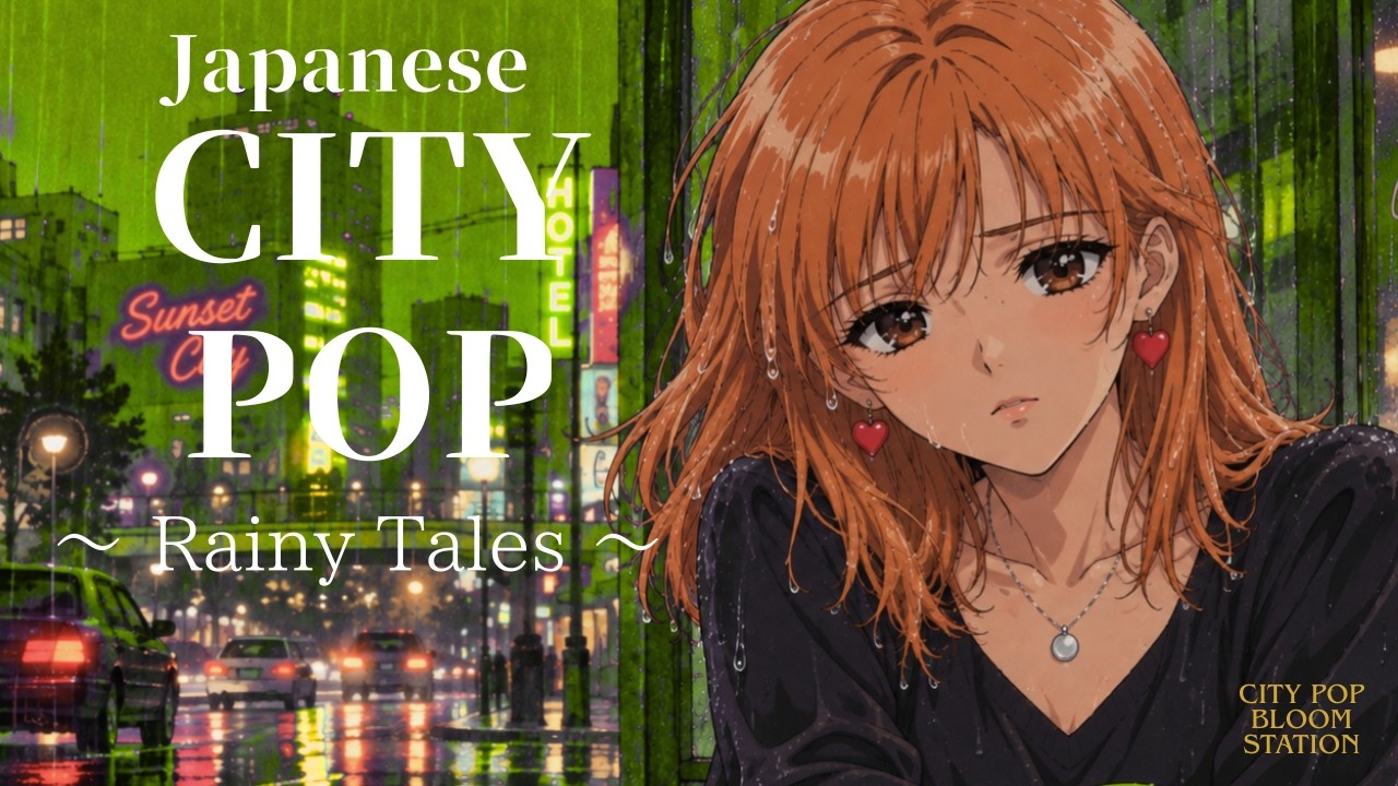 Japanese City Pop 〜 Rainy Tales 〜 雨が包む街のCity Pop Playlist