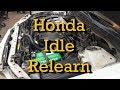 Honda Idle Relearn Procedure