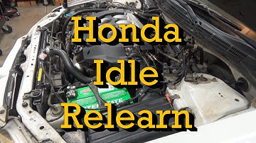 Honda Idle Relearn Procedure