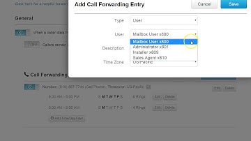 Call Forwarding Configuration Video Tutorial