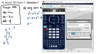 Question 7a - HL Nov16 P2