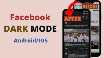 How to enable dark mode on Facebook settings | how to setting dark mode on Facebook | android | 2021