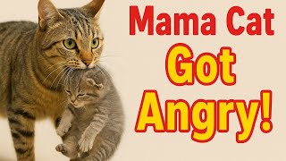 : Mama Cat Got Angry When I Moved Her 2-Day-Old Kittens! Donate: https://reymit.ir/manooch2025