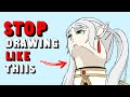 I Drew THE HARDEST HEAD Angel AND MADE IT EASY!!!