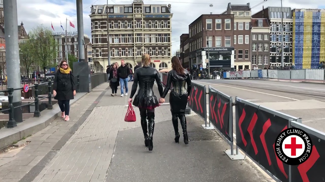 Amsterdam latex walk