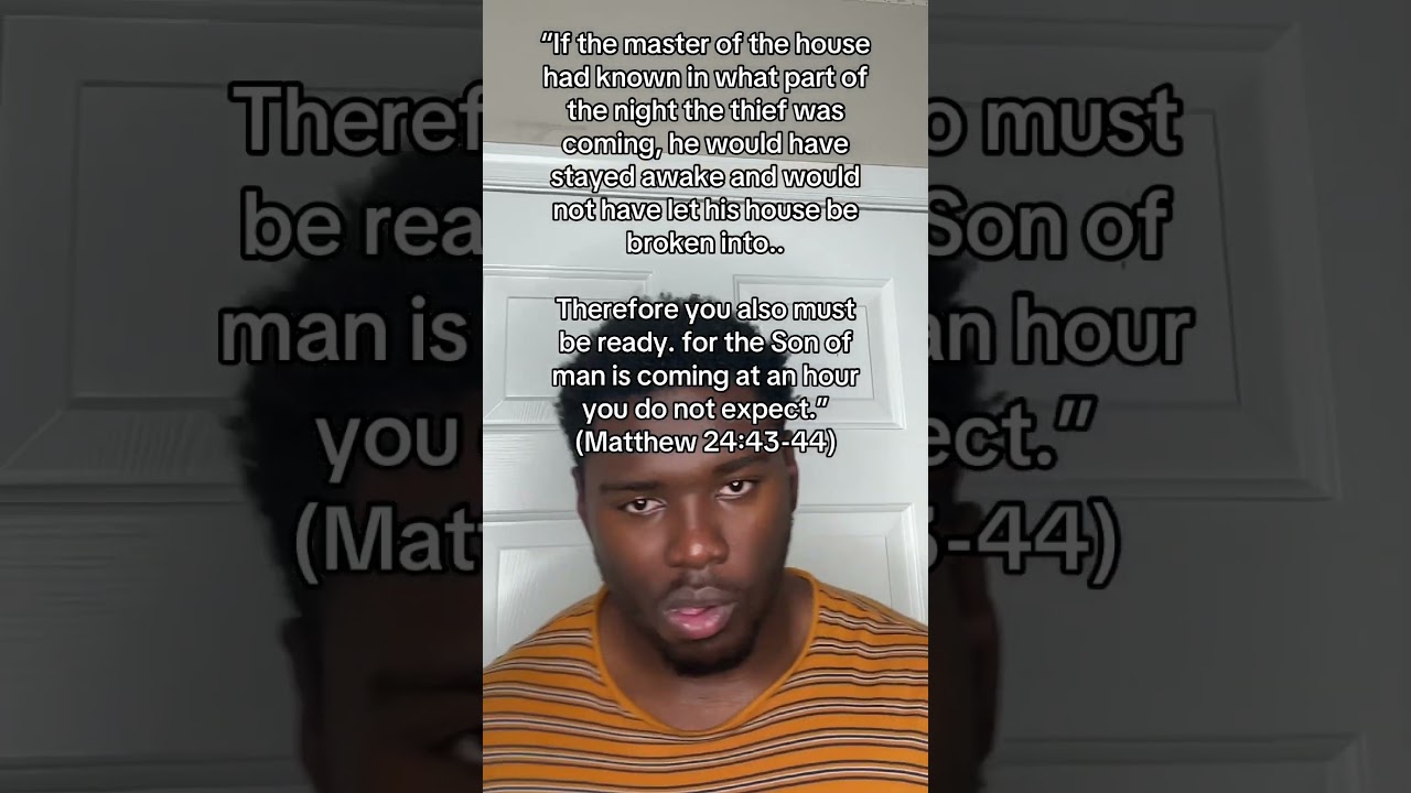 Jesus wants you to stay awake