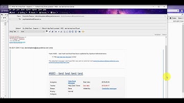 How to Update a task via email- Easy Redmine