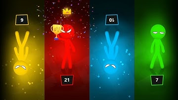 I Play Stickman party mini gamess part 166 #stickman