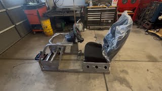DIY Racing Simulator Build Update | Custom Steel Sim Rig