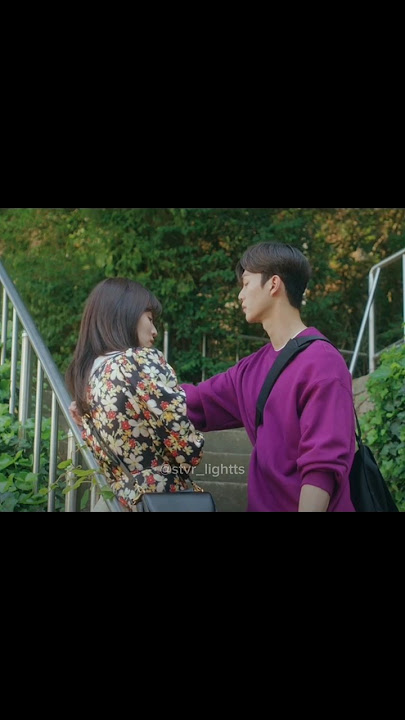 He knew what he was doing!🌚👀🎀| #kdrama #hansohee #songkang #nevertheless #ytshorts
