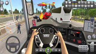 City 3D Bus Driving at Highway Car Accident 🚌 🛣️Bus Simulator : Ultimate - Android Gameplays screenshot 5