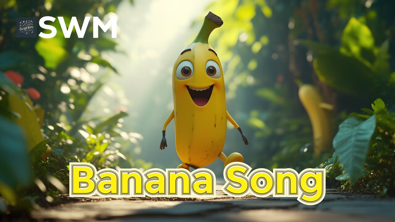 SWM - Banana Song in 10 Languages for Kids (Official Music Video ...