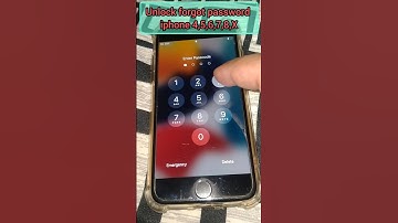 unlock forgot password iphone 4,5,6,7,8,X without internet #unlockpassword #youtubeshorts #shorts