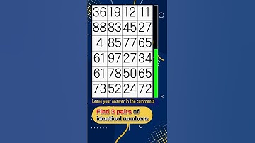 Find the duplicate numbers 608