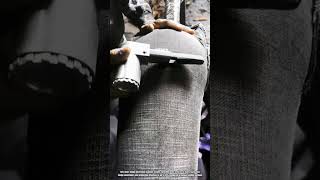 Best Innovation Jeans Distressing Machine: How to Create Worn Fabric Texture