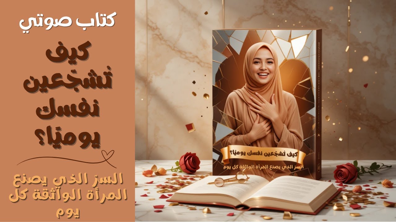 كتاب صوتي: كيف تُشجّعين نفسك يوميًا؟ السرّ الذي يصنع المرأة الواثقة كل يوم!