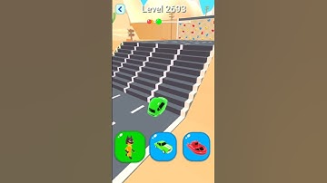 Shape-Shifting 2 GAMEPLAY Level No #2693 Walkthrough - New Update Car Racing #Shorts #ShapeShifting