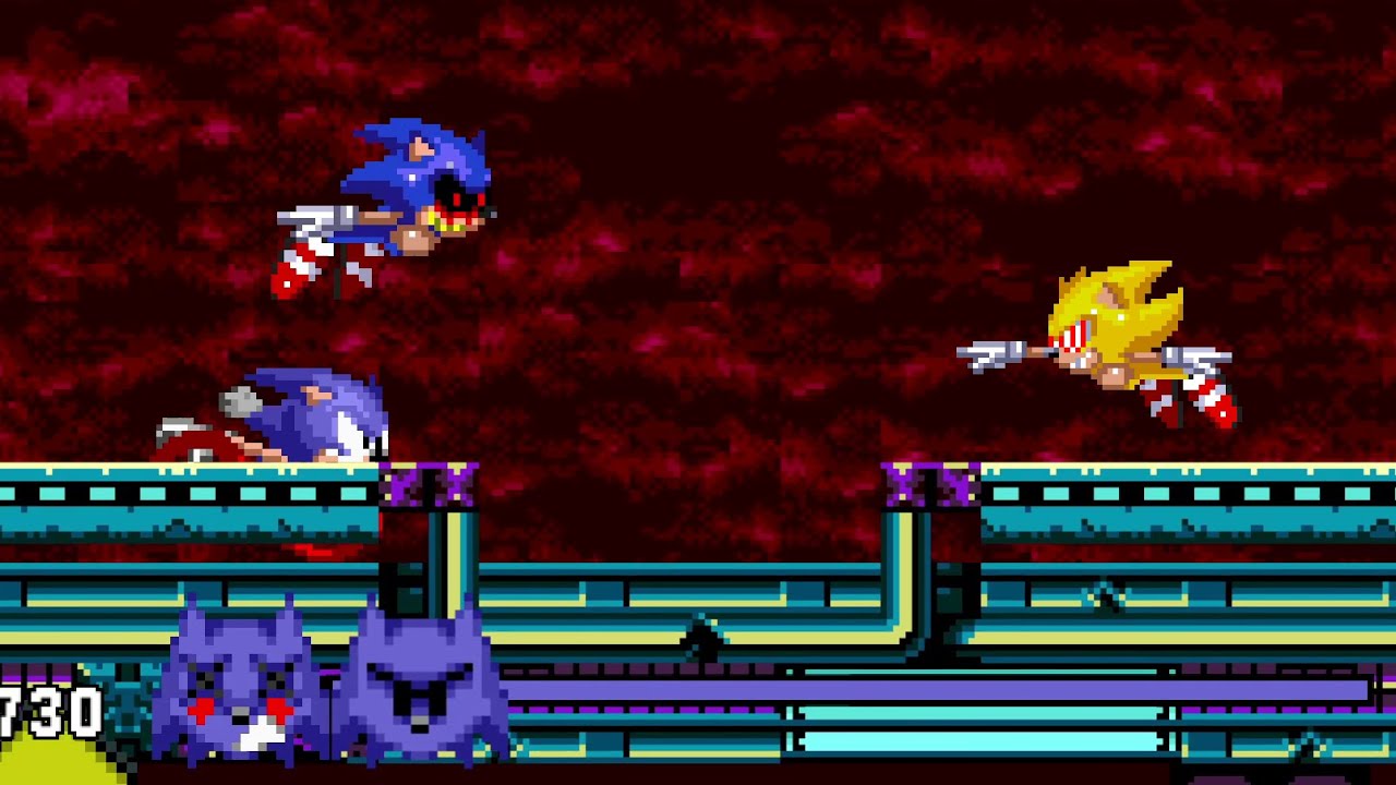 Prey but Fleetway, Sonic.exe, and Sonic sing it Mod - Play Online Free