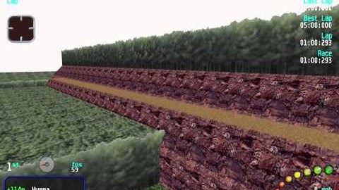 Re Volt Custom Track Canyon Road by Ripax77, Track View