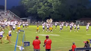 E.E. Smith Magnificent Marching Machine, first performance of the season