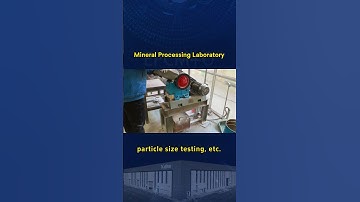 Mineral processing laboratory